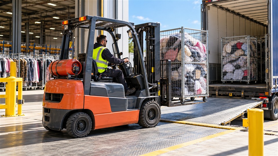 CPY15-XR 1.5-ton LPG forklift operating scenario
