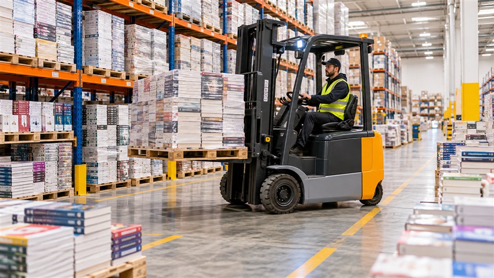 B60 heavy-duty lithium electric forklift operating scenario