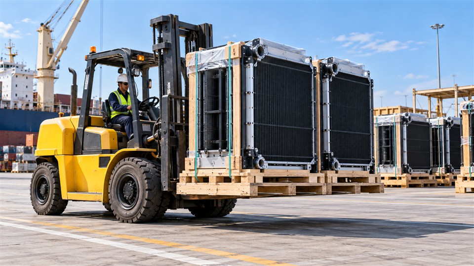 CPCD50K 5-ton diesel forklift operating scenario