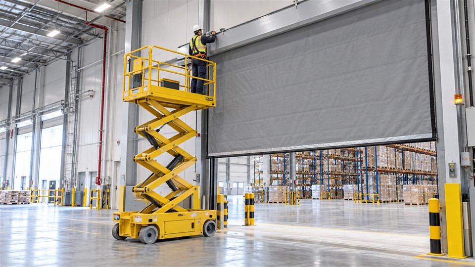 ZG-DZ-10SD single-mast lift material handling application