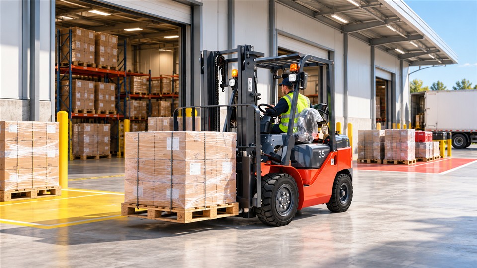 CPY15-XR LPG forklift in a September 2026 work scenario