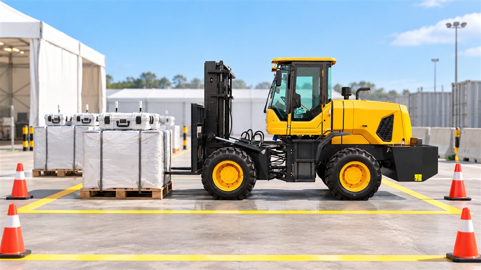DY26-3T forklift material-handling scene