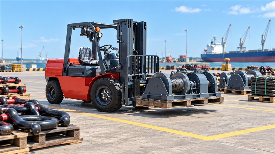 CPCD30K diesel forklift workplace application