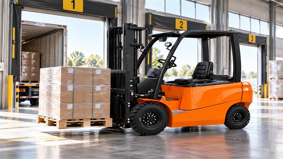 ZG-L30E electric forklift application scene