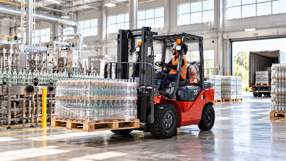 CPY15-XR LPG forklift application scene