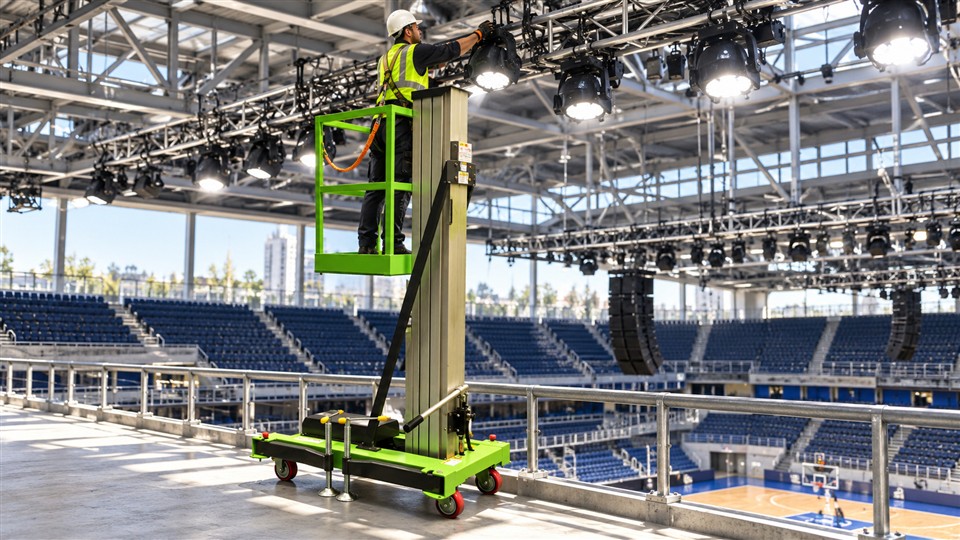GTJZ3812E-X electric scissor lift workplace application