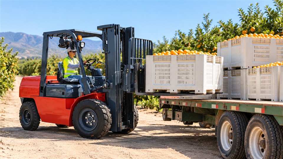 CPCD40K diesel forklift workplace application