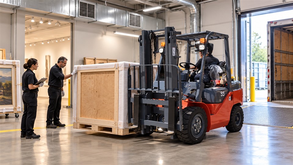 CPY15-XR LPG forklift application scene