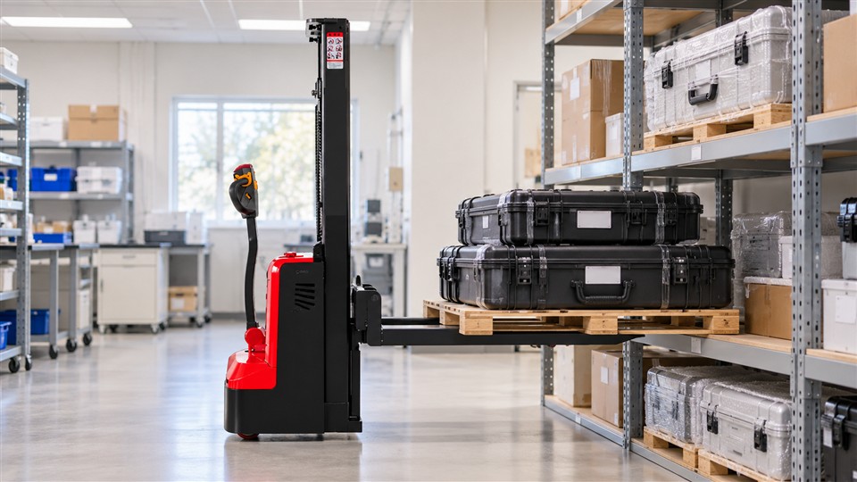 MYCDDH all-terrain stacker workplace application