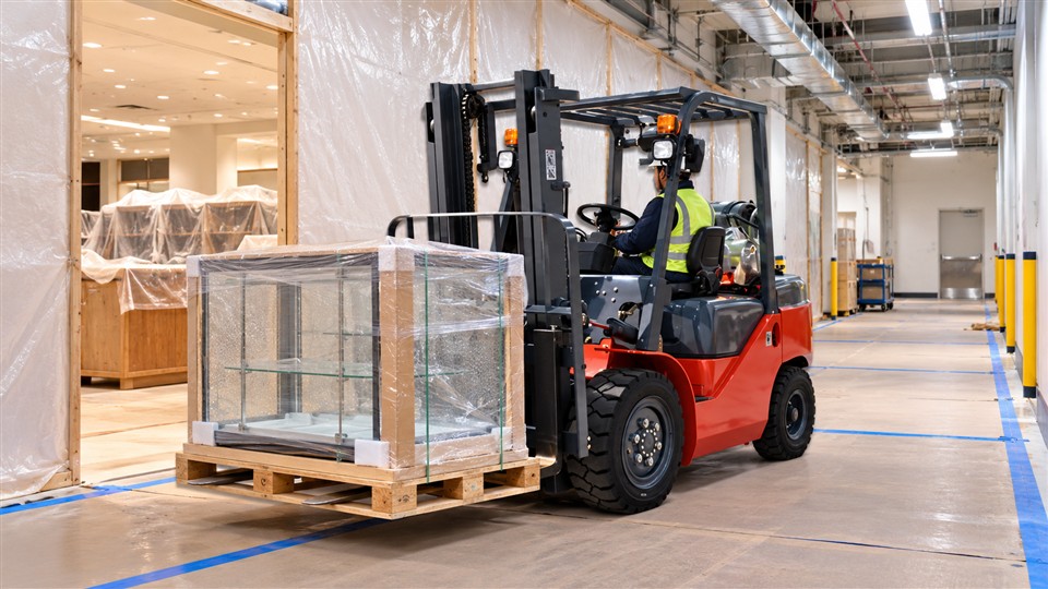 CPY15-XR LPG forklift application scene