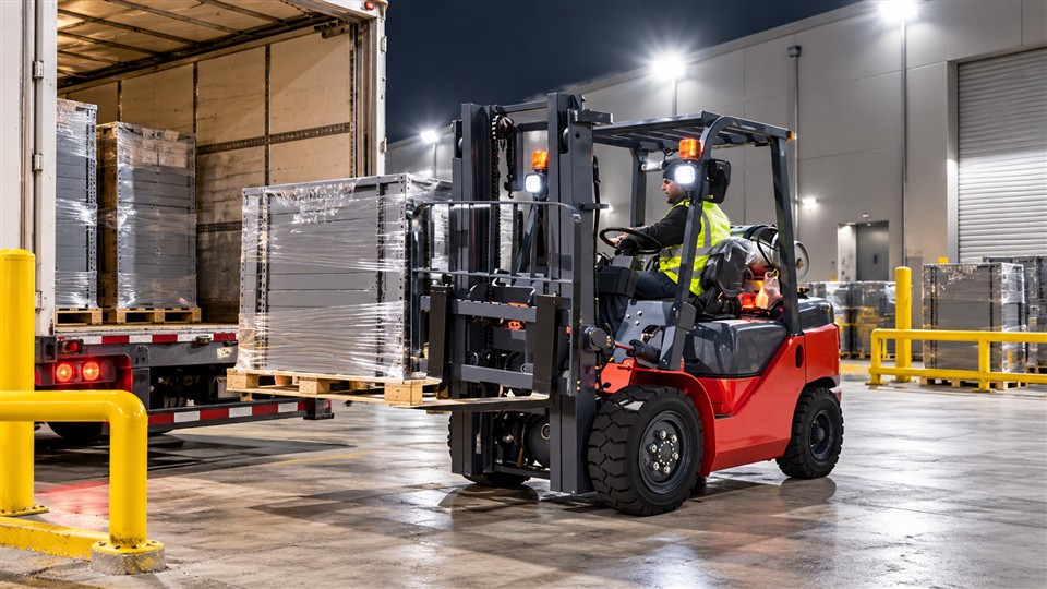 CPY15/CPCR15 LPG forklift workplace application