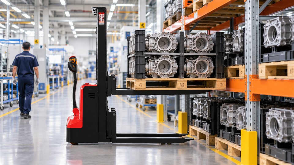 MYCDDH all-terrain stacker workplace application
