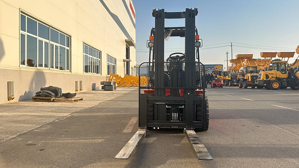 How much percent do you have living from a forklift?