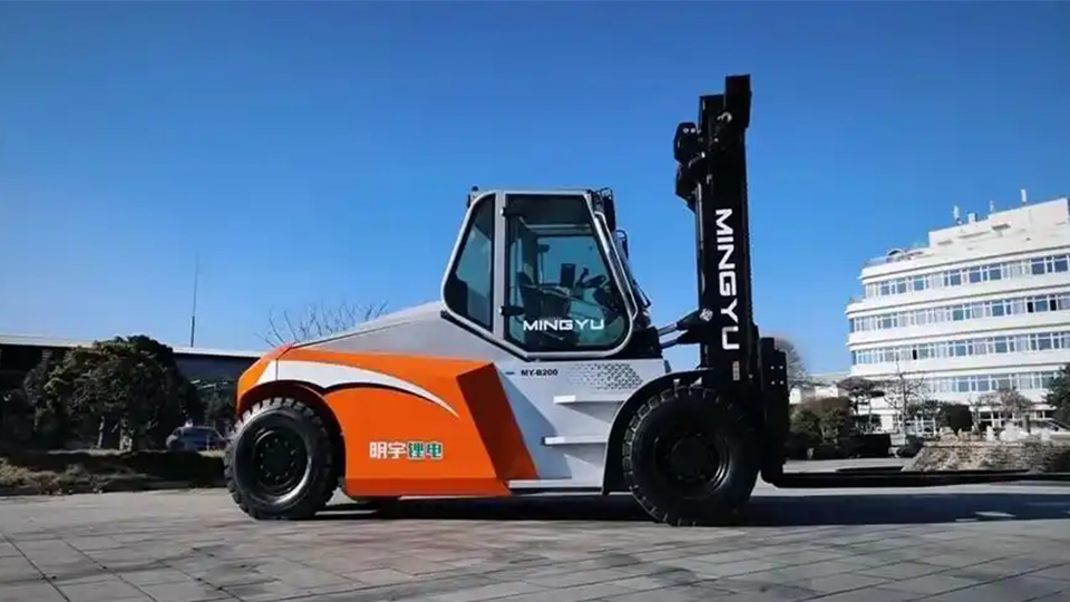 How do you drive a forklift?