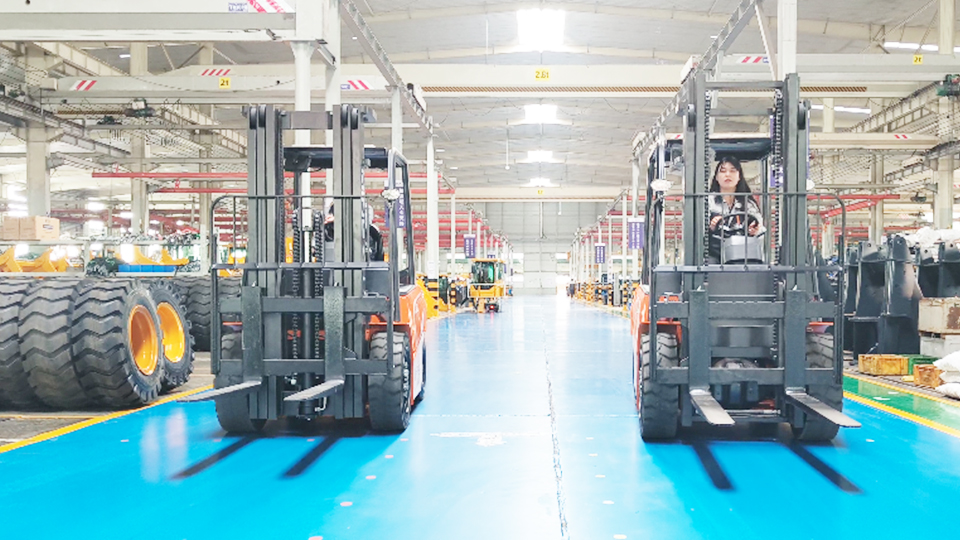 What are forklift holes called?
