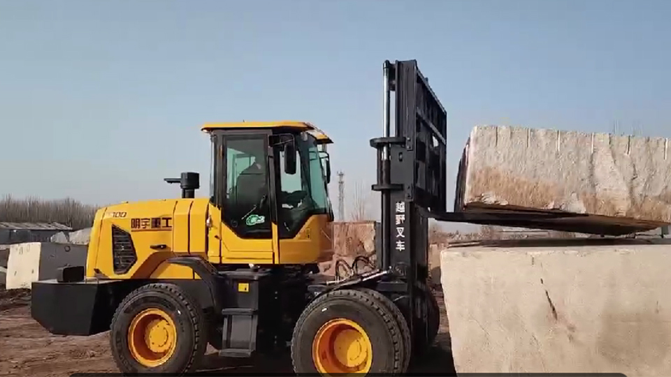 How to drive forklift?