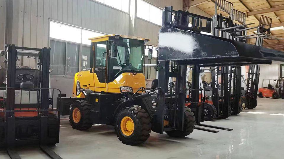 How much does a new off-road forklift cost?