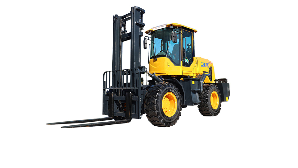 What is an off-road forklift used for?