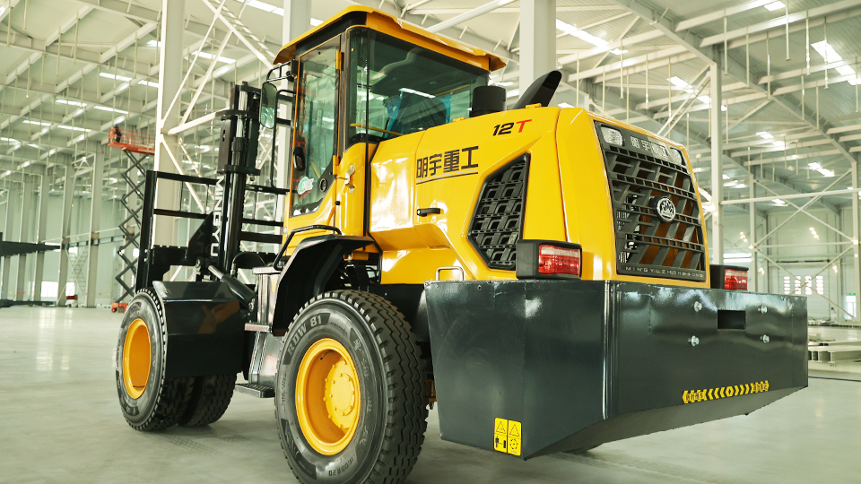 Can off-road forklifts be rented, and what are the rental rates?