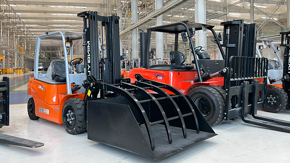 can you turn off a diesel forklift