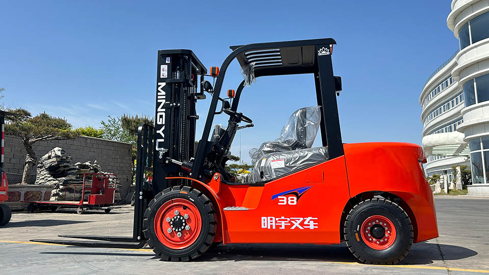 can you push a hyster forklift