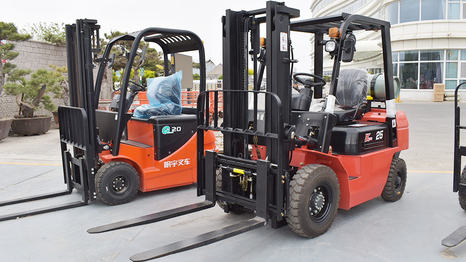 can you use gas propane forklift