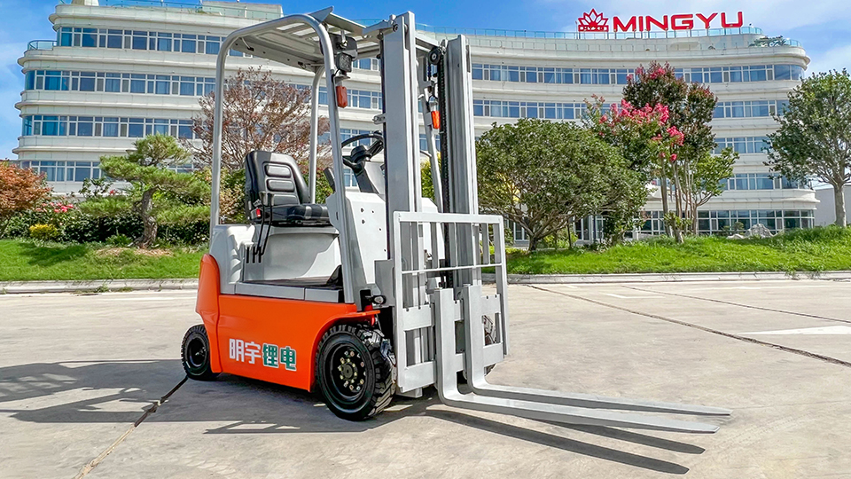 why are walmarts forklifts reversed steerring