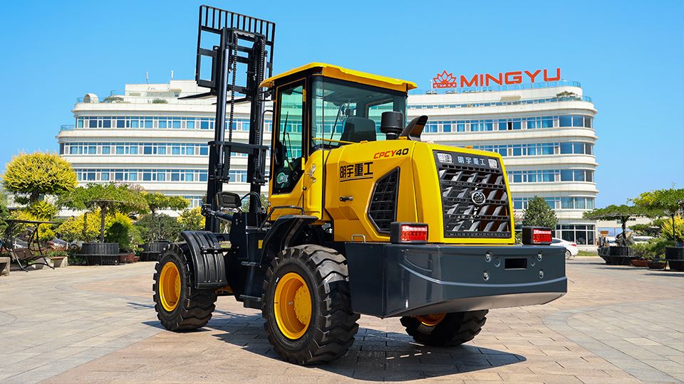 how high should a load be carried on forklift