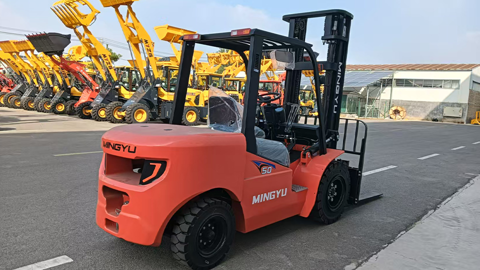 when was the forklift invented
