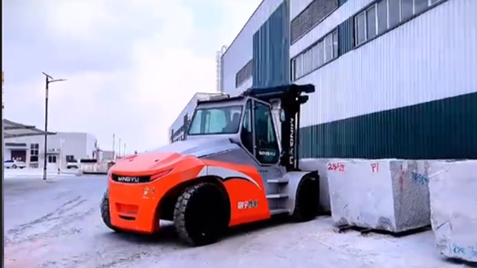 what is the fall zone for a forklift operation