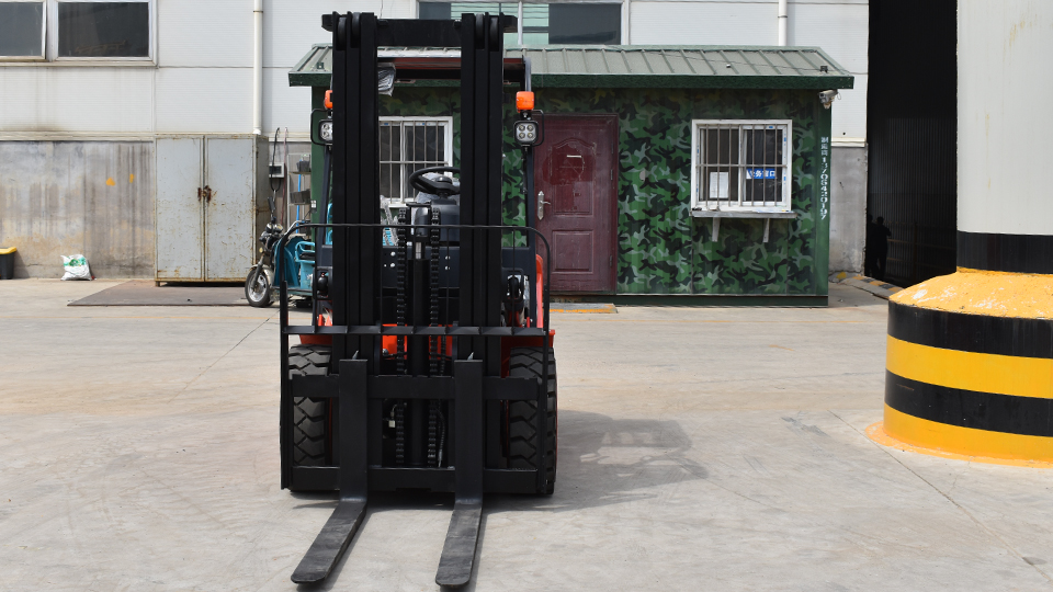 how to open toyota forklift hood