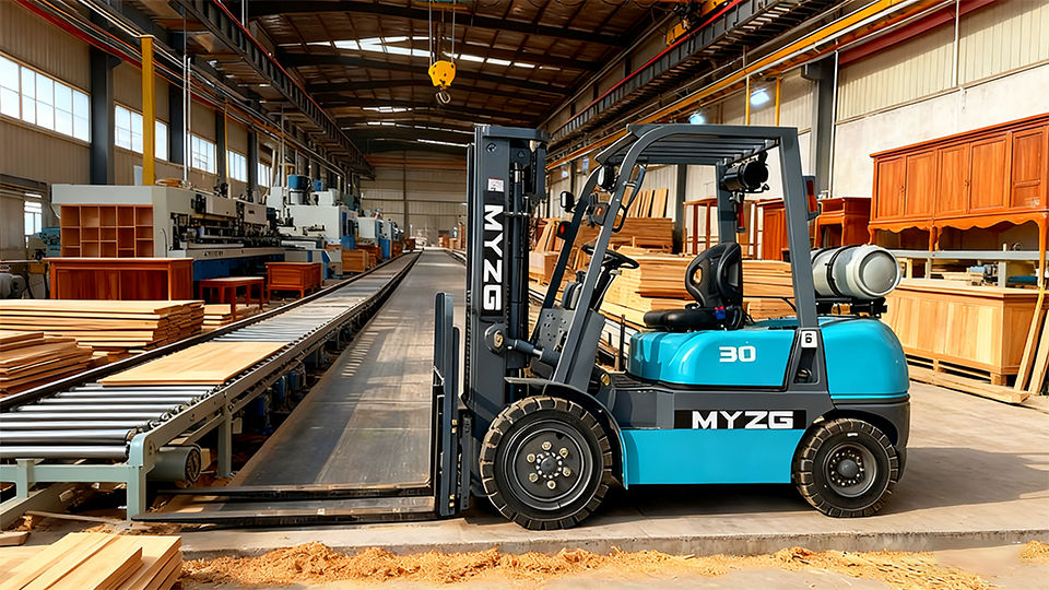 What kind of fuel do forklifts use?