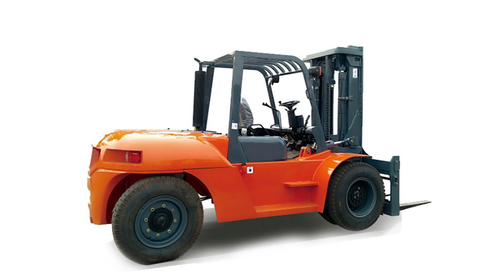 What type of fuel is required for a diesel forklift?