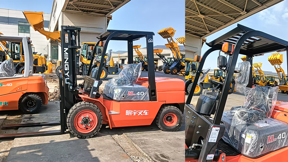 What is the fuel efficiency of a diesel forklift? 