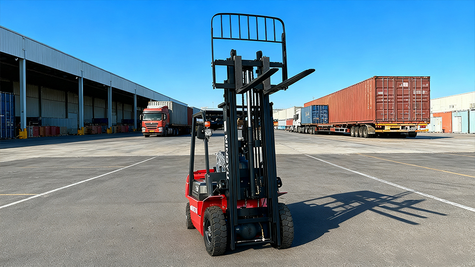 Precautions for forklifts when loading and unloading goods