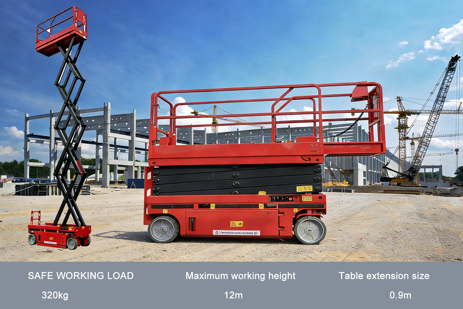 High-efficiency tools for warehousing and logistics, aerial work platforms enhance the efficiency of goods storage and retrieval
