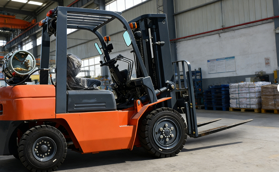 Dual-fuel forklift regular maintenance checklist