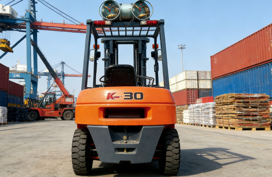 how to maintain a forklift