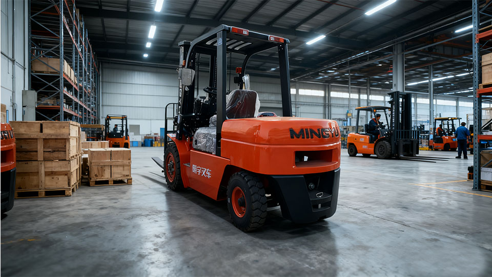 who makes caterpillar forklifts