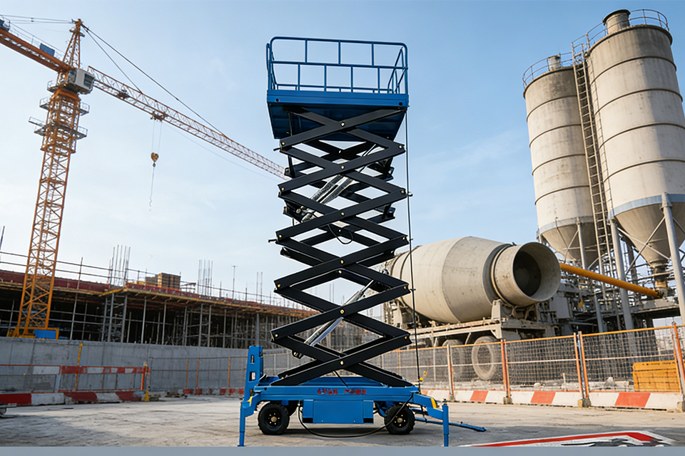 Conquer Narrow Spaces at Height! This Work Platform Is Incredible