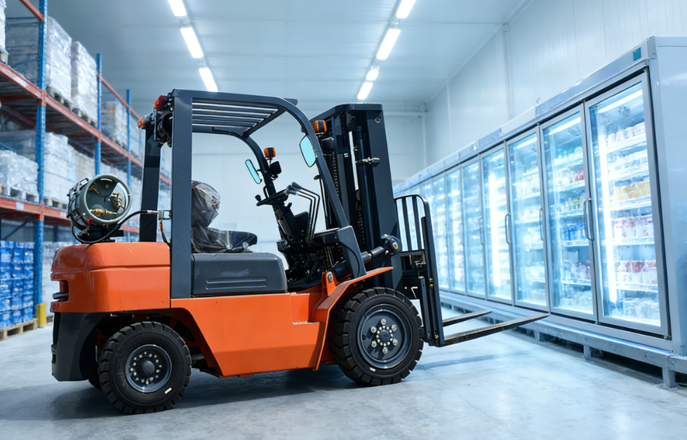 Dual-Fuel Forklift Fuel System Shutdown Sequence Before Engine Stop