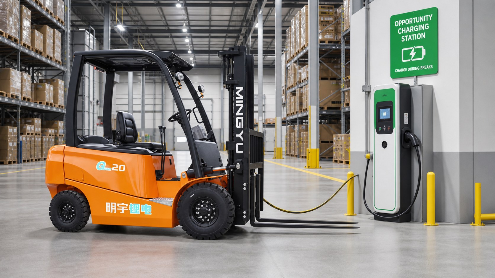 Forklift Opportunity Charging in 2026: Building a Smarter Warehouse Energy Strategy