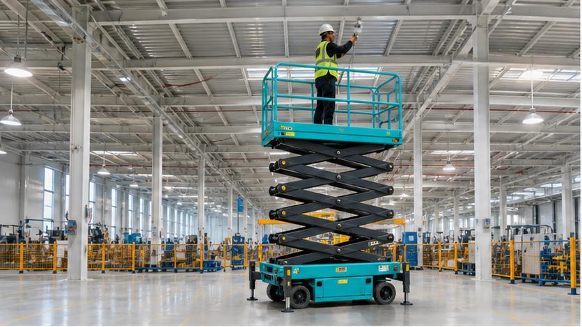 Solar O&M Expansion in 2026: How Mobile Elevating Work Platforms Improve Panel Maintenance