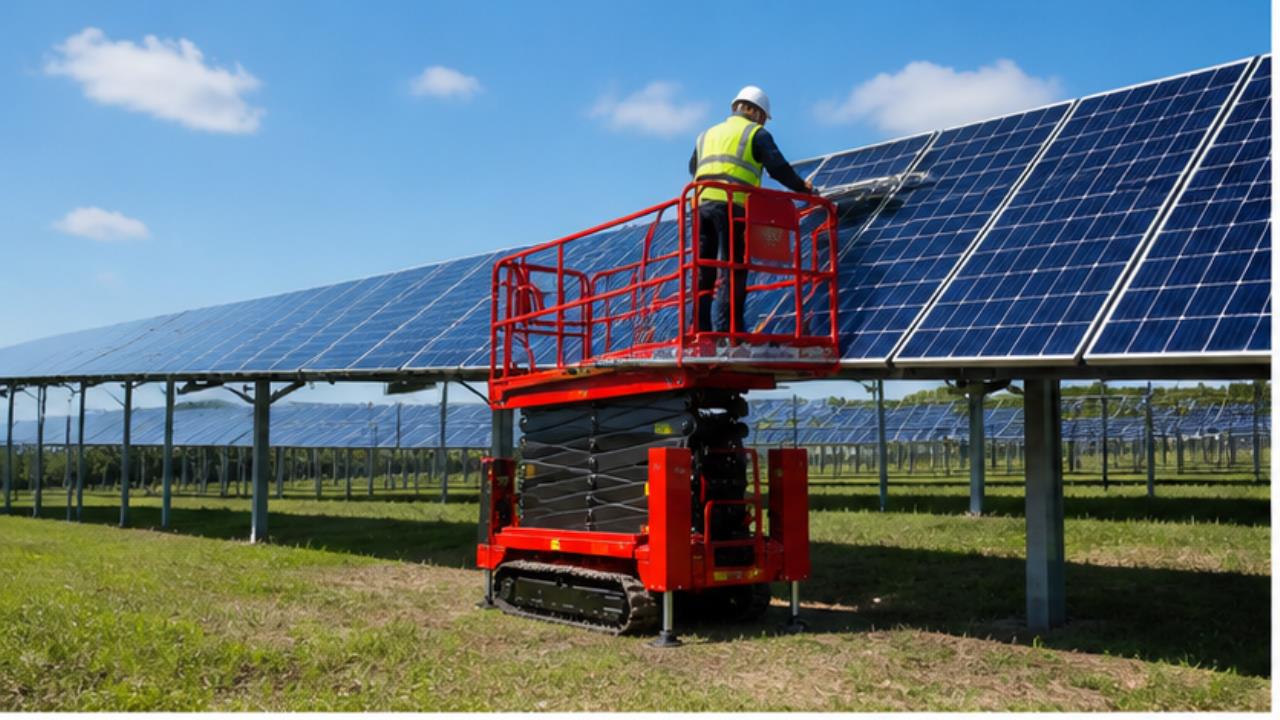 Crawler Scissor Lifts for Distributed Energy Sites: A 2026 Access Planning Guide