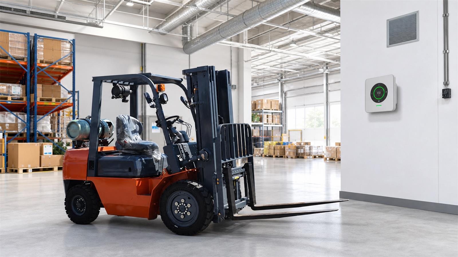 CPCY30 LPG Forklift Indoor Air Quality: A 2026 CO Monitoring and Smart Ventilation Guide