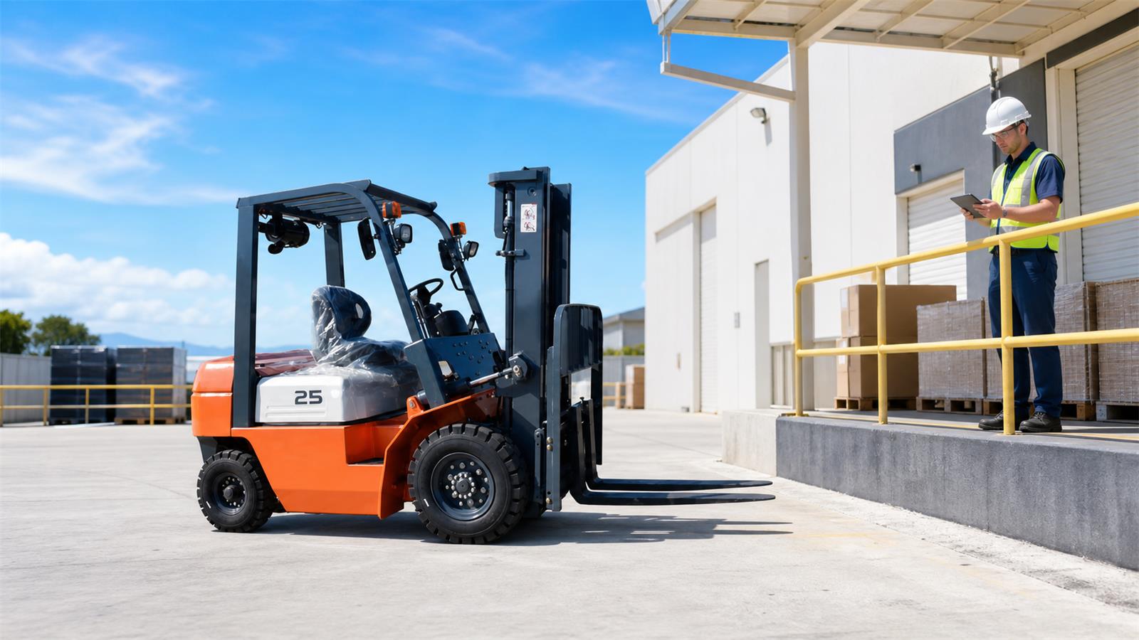 CPC25 Diesel Forklift Idle-Time Intelligence: A 2026 Fuel, Dispatch and Air-Quality Guide