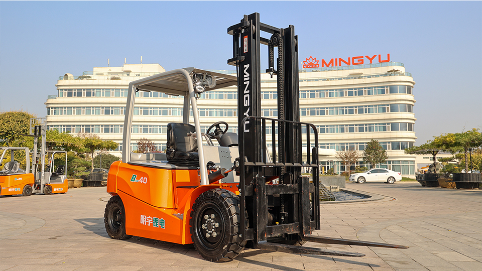 What is the cost of acquiring an electric forklift?