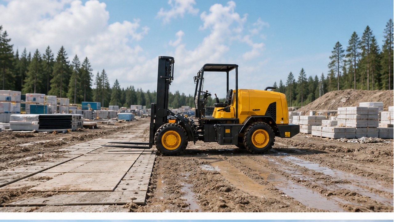 Rear-Pivot Rough-Terrain Forklifts After Extreme Weather: A 2026 Access-Route Recovery Playbook