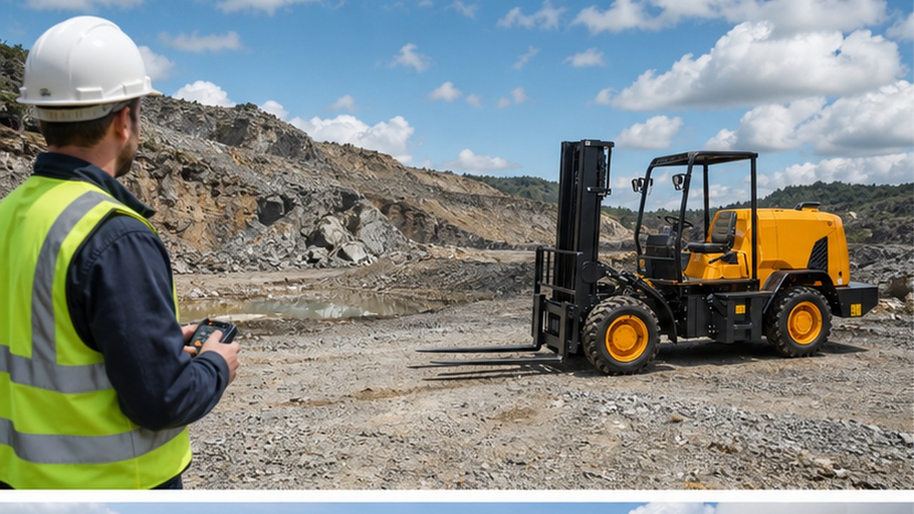 Remote-Assisted Recovery on Uneven Ground: A 2026 Rough-Terrain Forklift Signal-Mapping Guide