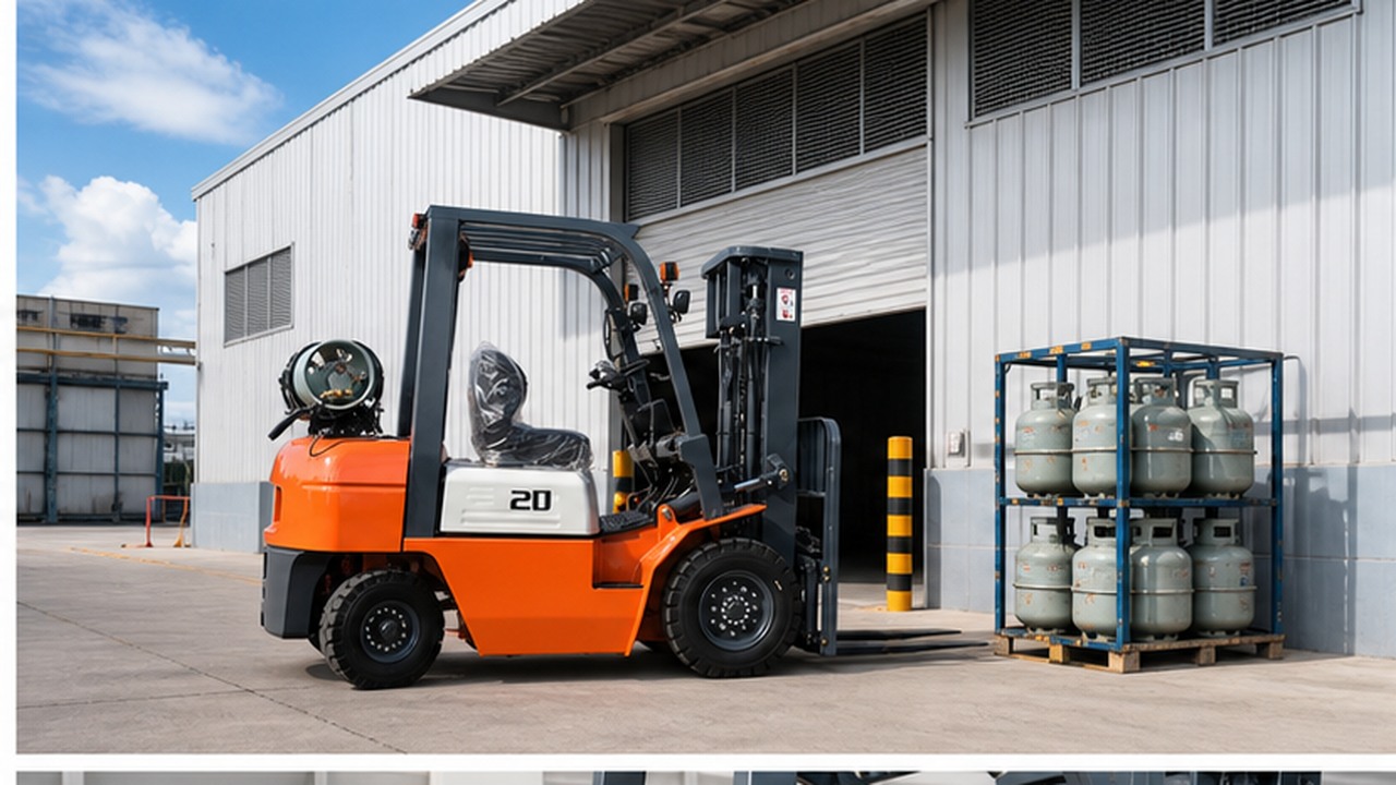 LPG Forklift Cylinder Exchange: A 2026 Leak-Check and Ventilated-Staging Guide